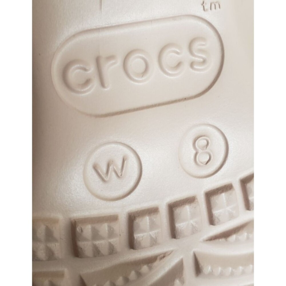 Crocs Classic Platform Clog Pink Lifted Clogs Women's Size 8 Comfort Shoes NEW - Picture 9 of 10
